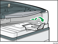 Illustration de l'ADF à numérisation recto verso en une seule passe