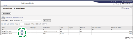 Illustration de la page du navigateur Web