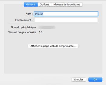 Illustration de l'écran Pilote