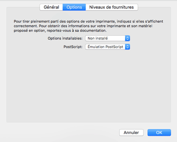 Illustration de l'écran Pilote