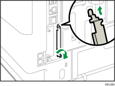 Illustration de l'unité principale.