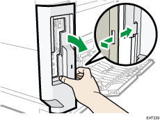 Vue arrière de l'appareil