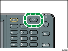 Illustration de la touche Programme