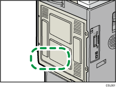 Illustration de l'unité principale