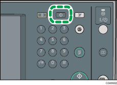 Illustration de la touche Écran simplifié