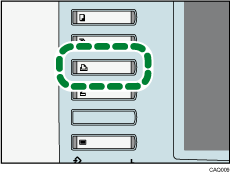 Illustration Touche imprimante