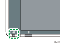 Illustration du voyant du fax