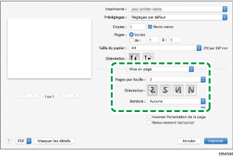 Illustration de l'écran Pilote