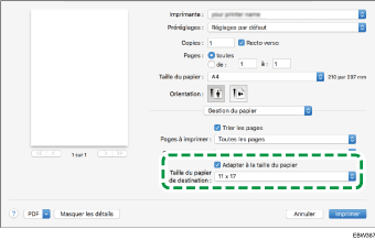 Illustration de l'écran Pilote
