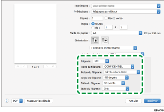 Illustration de l'écran Pilote
