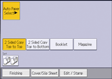 Illustration de l'écran du panneau de commande