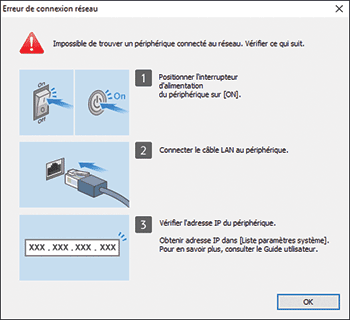 Illustration du programme d'installation du pilote