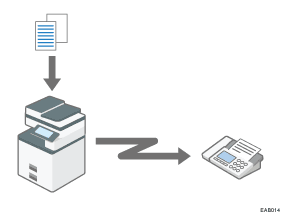 Illustration de la transmission immédiate