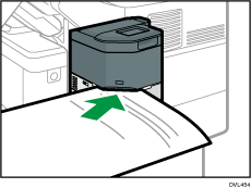 Illustration de l'agrafeuse hors ligne