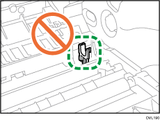 Illustration de l'intérieur de l'appareil