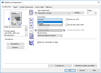 Illustration de l'écran Pilote