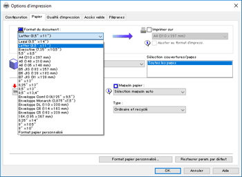 Illustration de l'écran Pilote