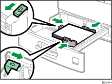 Illustration du magasin papier