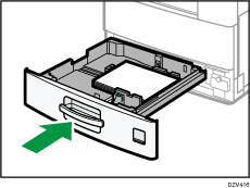 Illustration du magasin papier