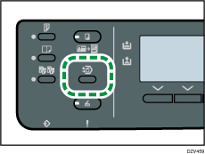 Illustration de la touche Impression-dossier