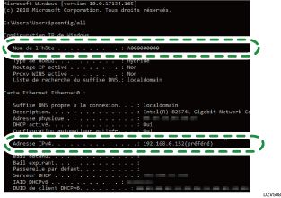 Illustration de l'écran OS