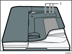 Illustration de l'ADF avec numérotation