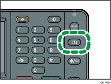 Illustration de la touche Connexion/Déconnexion