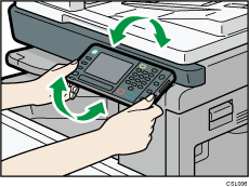 Illustration du panneau de commande