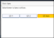 Illustration de l'écran du panneau de commande