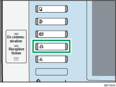Illustration de la touche Imprimante