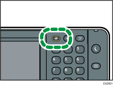 Illustration de la touche Réinitialiser