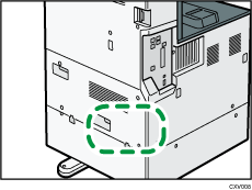 Illustration de l'unité principale