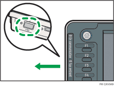 Illustration du logement pour supports
