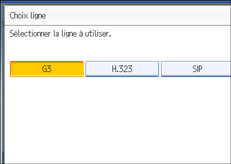 Illustration de l'&eacute;cran du panneau de commande