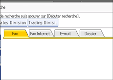 Illustration de l'&eacute;cran du panneau de commande