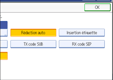 Illustration de l'&eacute;cran du panneau de commande