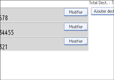 Illustration de l'&eacute;cran du panneau de commande