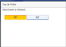 Illustration de l'&eacute;cran du panneau de commande