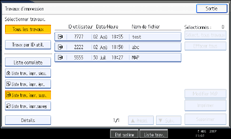 Illustration du panneau de commande