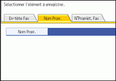 Illustration de l'&eacute;cran du panneau de commande