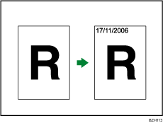 Illustration de Tampon date