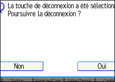 Illustration de l'&eacute;cran du panneau de commande