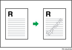 Illustration de filigrane