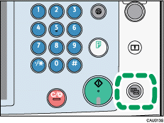 Illustration de la touche &Eacute;cran simplifi&eacute;