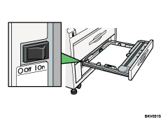 Illustration des magasins de papier coup&eacute;