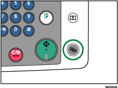 Illustration de la touche Affichage Simplifi&eacute;.