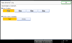 Illustration de l'&eacute;cran du panneau de commande