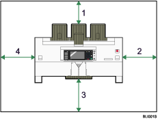 Illustration de l'accès à l'appareil numéroté