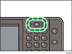 Illustration de la touche Programme