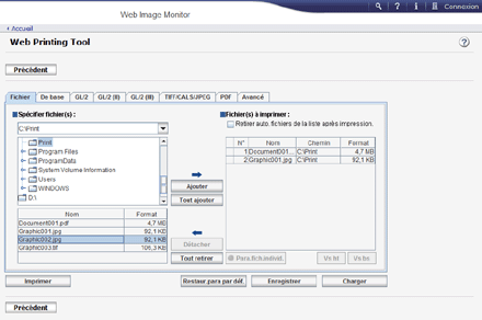 Illustration de la page du navigateur Web